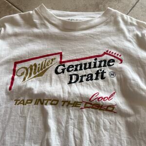 Vintage Miller Genuine Draft Beer Tap Into The Cool Tee